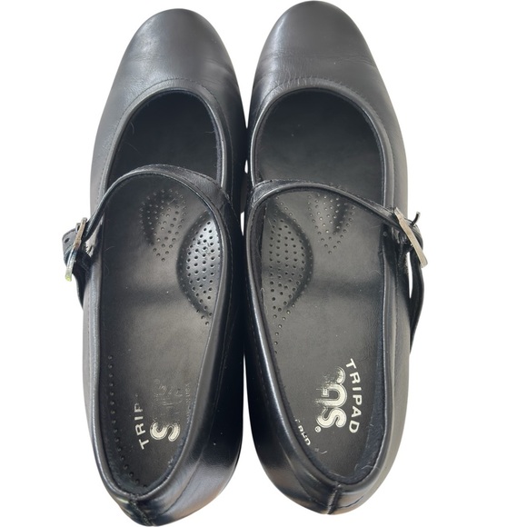 SAS Maria Mary Jane Tripad Comfort Womens Shoe Size 8.5 N Narrow Black Leather - Picture 3 of 14